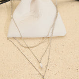 Blossom Necklace triple-layered