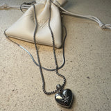 Sienna Heart Pendant Necklace