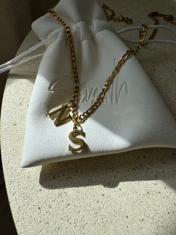 Personalised Initial Necklace GOLD