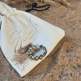 Mix Metal Open Shell Ring