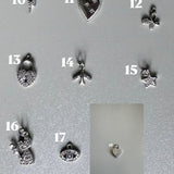 Custom silver Charm Necklace