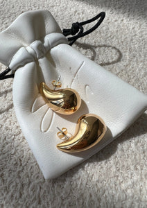 BLAKE Teardrop Earrings - Gold & Silver