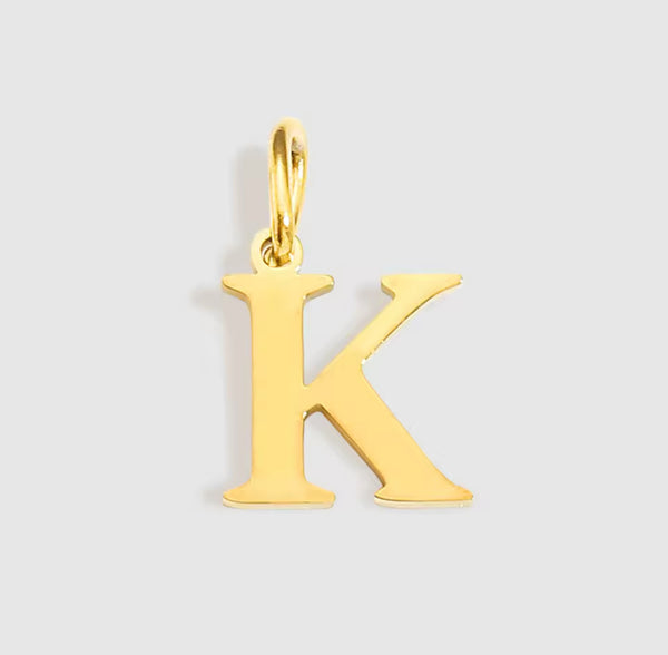 Personalised Initial Necklace GOLD