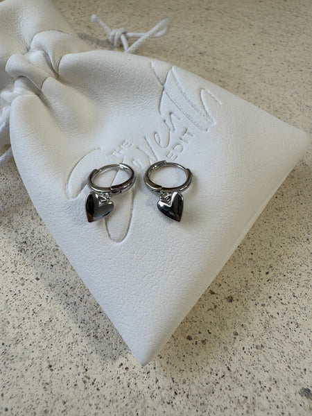 Mini Heart huggies
