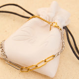 Matilda mixed metal Bracelet