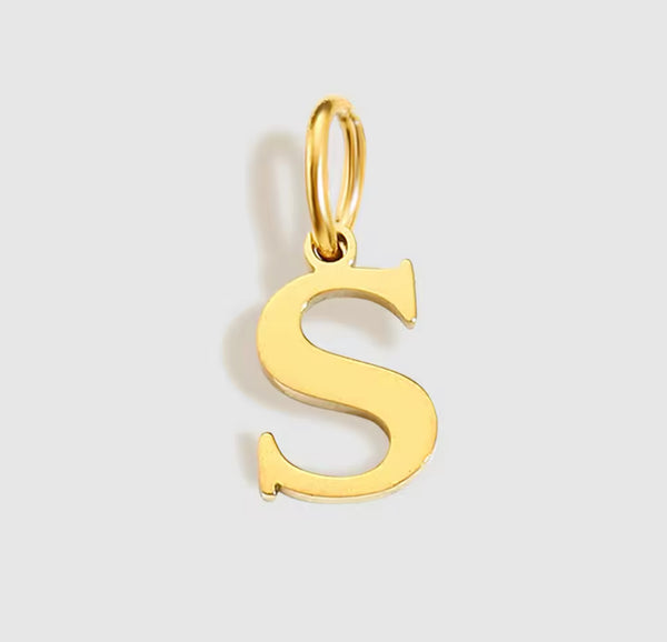 Personalised Initial Necklace GOLD