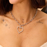 Natalie Heart necklace