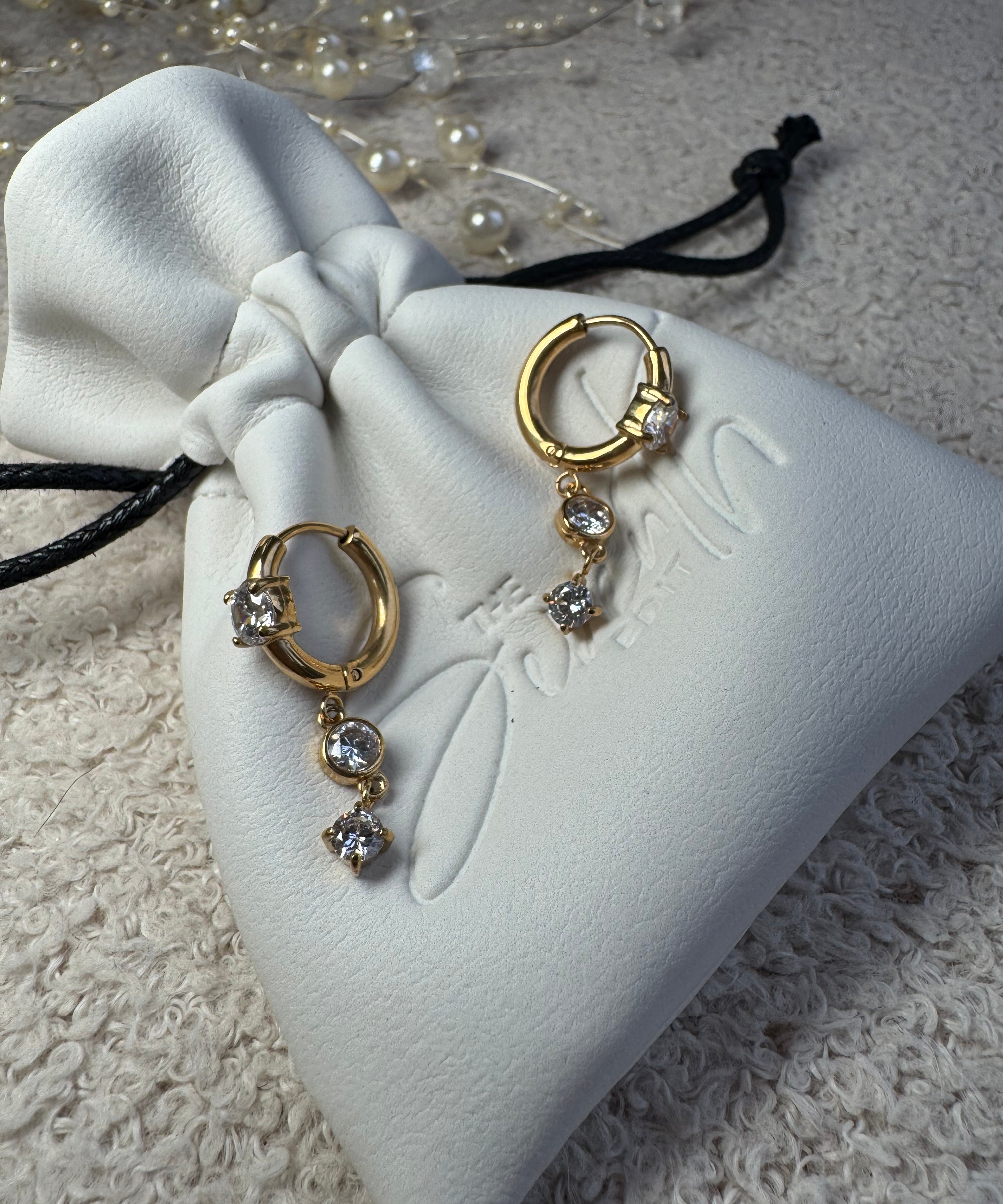 The Lumi Drop Earrings