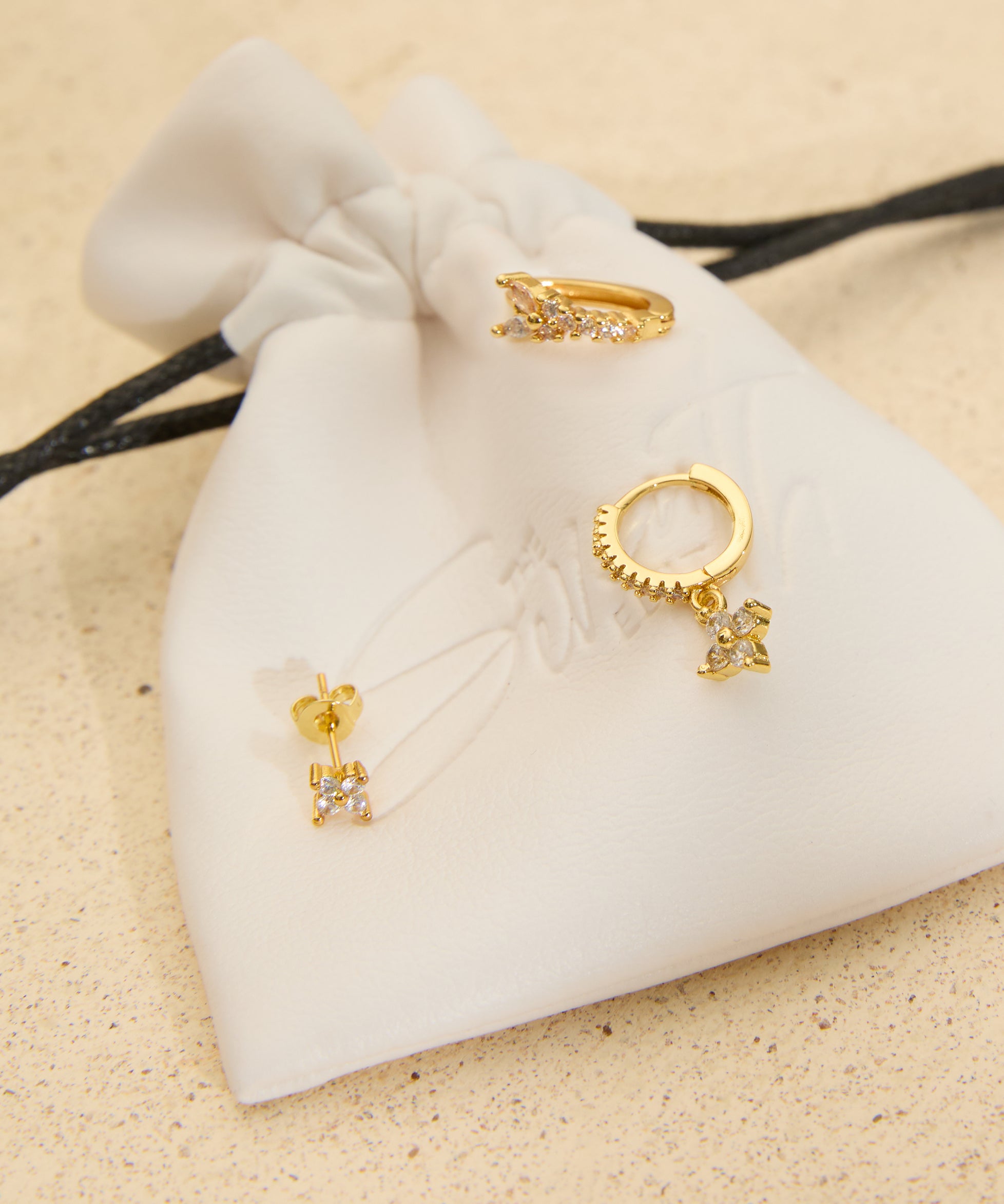The Jasmine Earring Stack