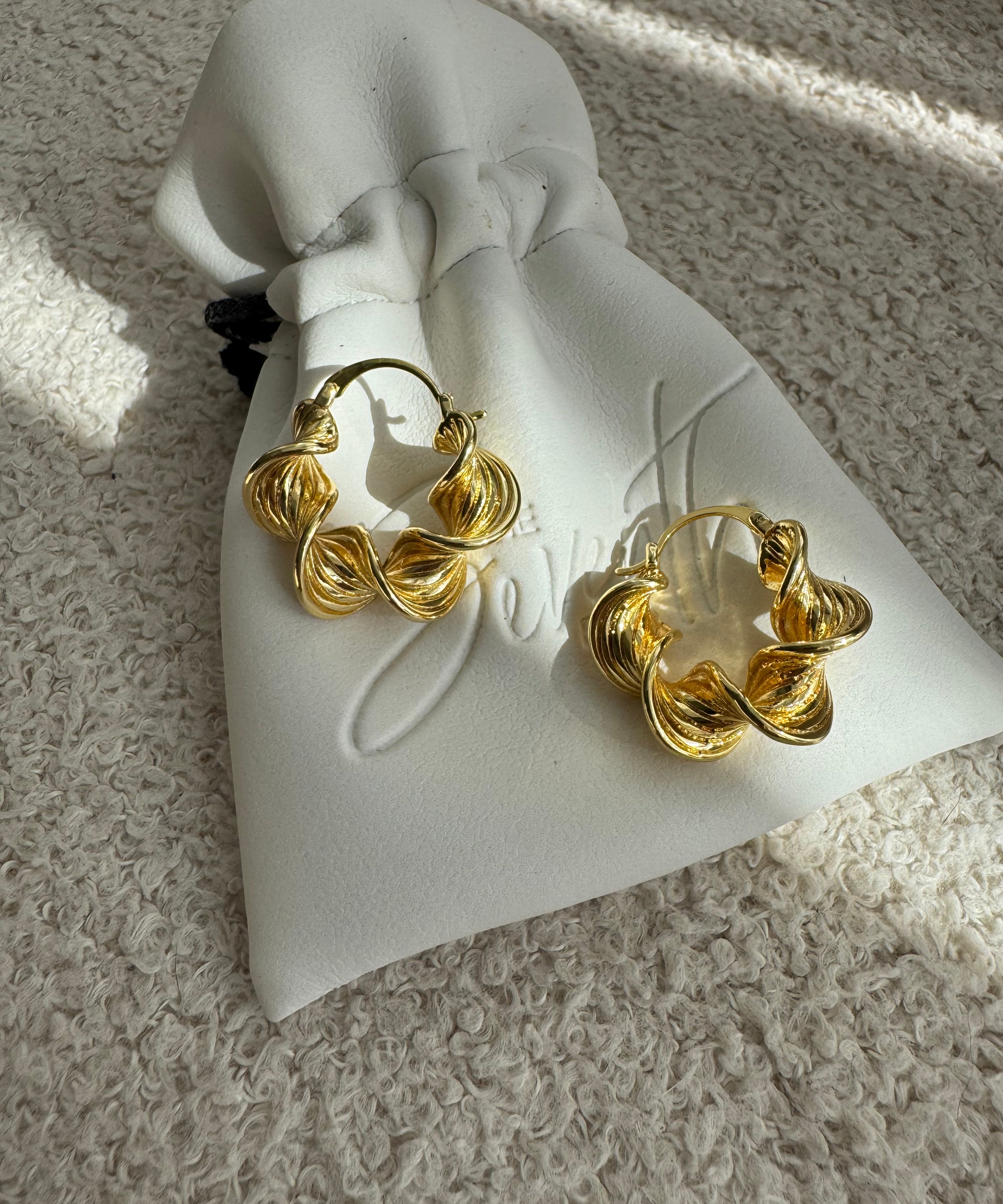 Marigold Twist Earrings