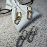 The Ella Link Earrings