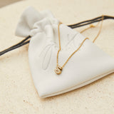 Dainty Initial Necklace (Gold)