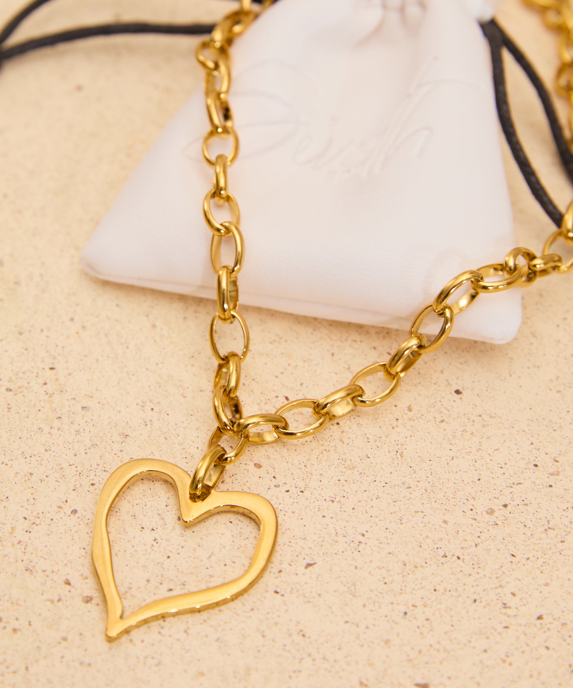 Natalie Heart necklace