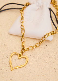 Natalie Heart necklace