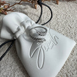 Laurel leaf motif Ring