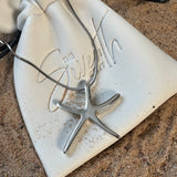 Starfish pendant necklace