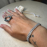 Dakota- Double Chain Bracelet