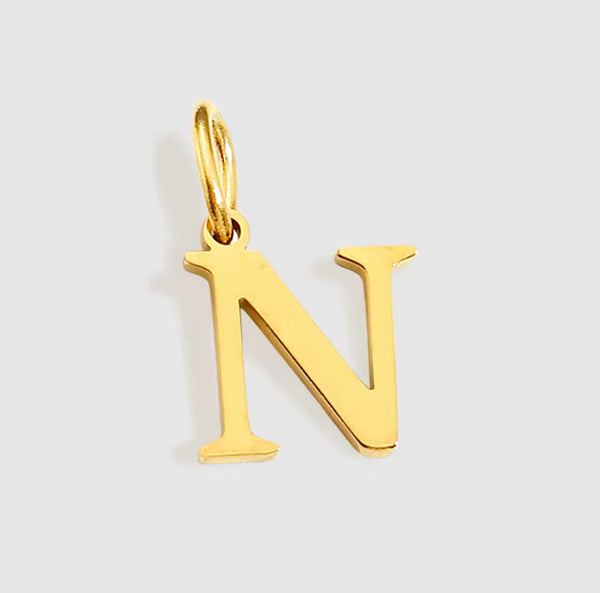 Personalised Initial Necklace GOLD