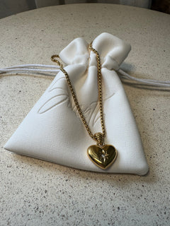 Sienna Heart Pendant Necklace