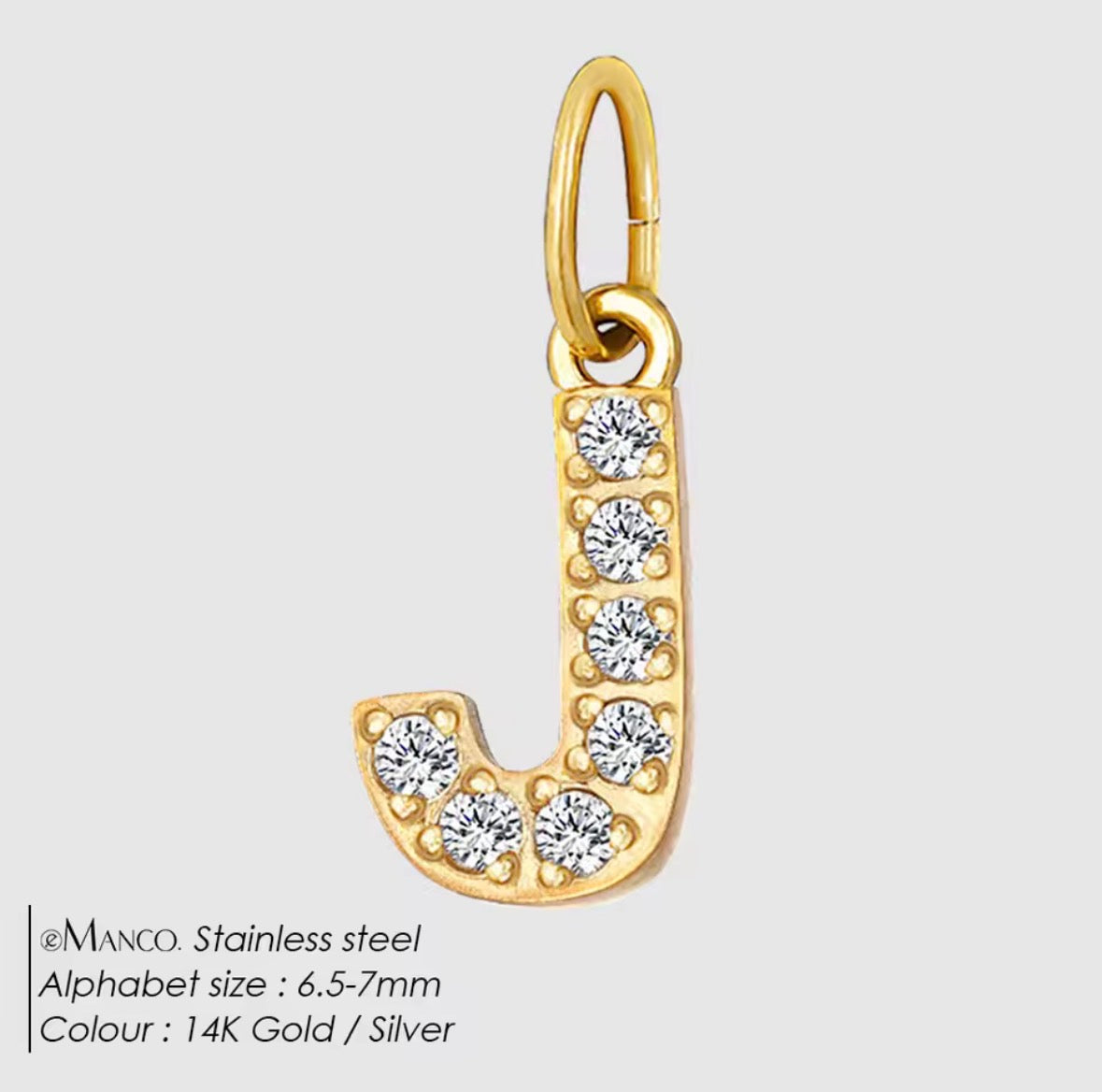 Mini Initial Gold Necklace