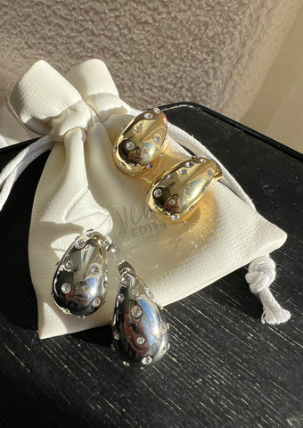 SALE- HOLLY Diamond Earrings