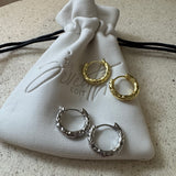 Textured Hoops