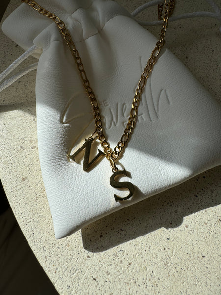 Personalised Initial Necklace GOLD