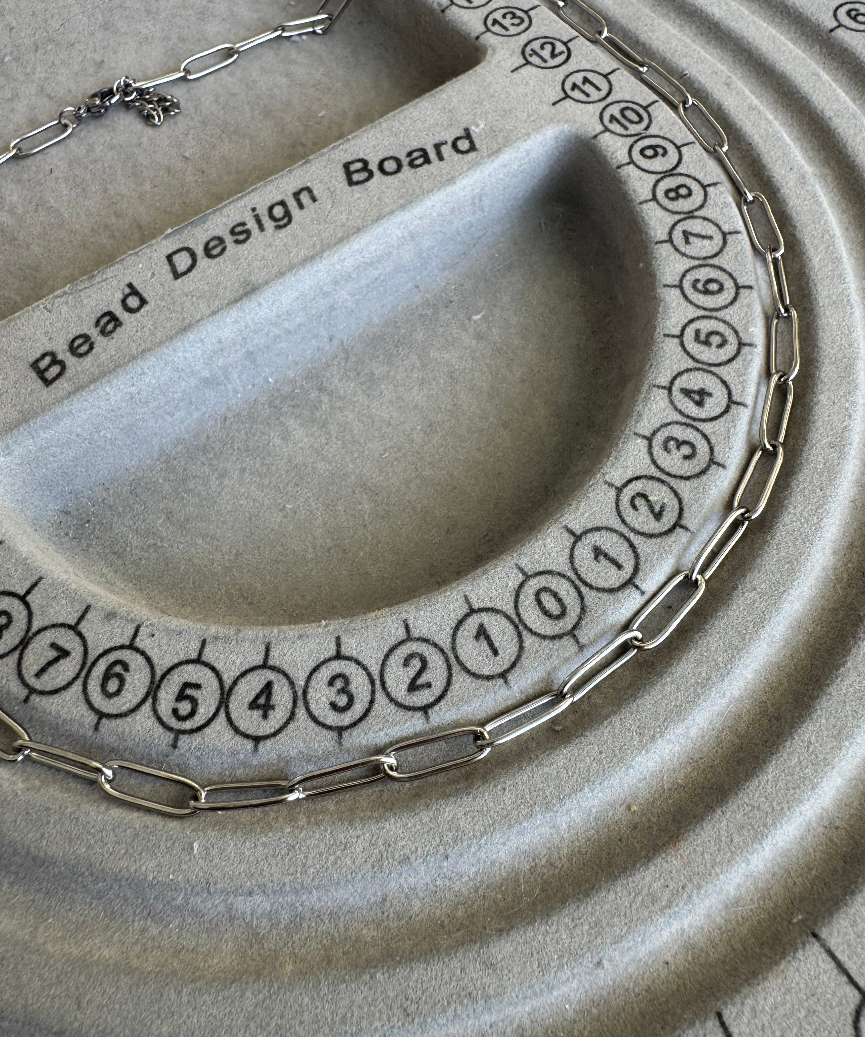 Custom silver Charm Necklace