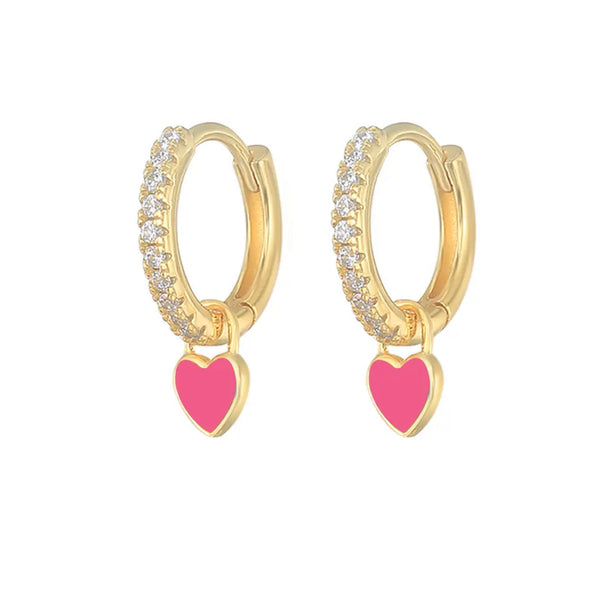 SOPHIA Heart Earrings